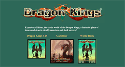 Desktop Screenshot of dragonkingsproject.com